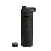 Best top rated Grayl UltraPress Filter and Purifier Water Bottle – 16.9 Fluid Ounces / Covert Edition / Spout Cap Off View / Covert Black