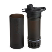 Best top rated Grayl GeoPress Filter and Purifier Water Bottle - 24 Fluid Ounces / Covert Edition / Separated View / Covert Black