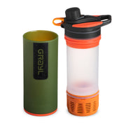 Best top rated Grayl GeoPress Filter and Purifier Water Bottle - 24 Fluid Ounces / Nature Edition / Separated View / Oasis Green