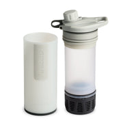 Best top rated Grayl GeoPress Filter and Purifier Water Bottle - 24 Fluid Ounces / Covert Edition / Separated View / Peak White