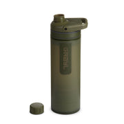 Best top rated Grayl UltraPress Filter and Purifier Water Bottle – 16.9 Fluid Ounces / Covert Edition / Spout Cap Off View / Olive Drab